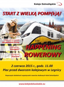 Plakat - Happening rowerowy - 2015-06-02