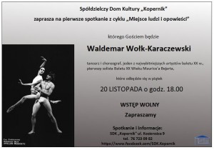 zaproszenie Waldemar Wołk-Karaczewski