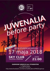 Juwenalia Before Party