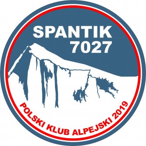 znaczek ekspedycyjny Spantik
