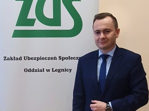 Marcin Dabrowski Dyrektor ZUS w Legnicy.d