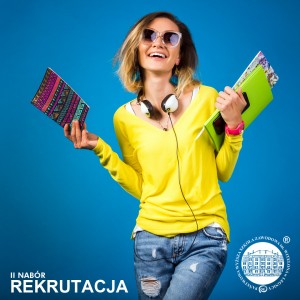 beautiful young hipster woman, smiling, happy, emotional, in yellow shirt, blue background, headphones, student, fashion blogger, holding books, smartphone, sunglasses, summer style, positive emotion