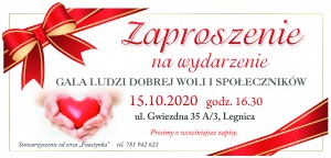 FAUSTYNKA - Zaproszenie GALA 2020