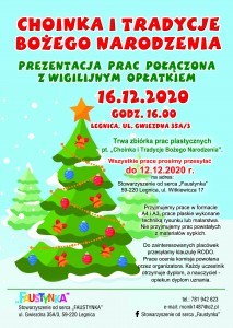 FAUSTYNKA Choinka i Tradycje Bożego Narodzenia - plakat 2 (2)