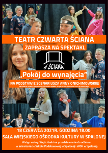 Teatr Czwarta Ściana zaprasza na spektakl „Pokój do wynajęcia” na podstawie scenariusza Anny Onichimowskiej (2)