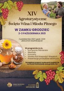 Agroturystyczne święto Wina i Miodu Pitnego PLAKAT