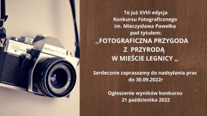 Konkurs Fotograficzny im. Mieczysława Pawełka pod tytułem